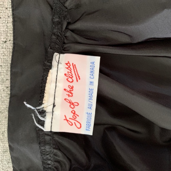 Vintage Black Full Midi Skirt - Picture 5 of 7